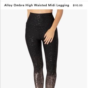 Alloy Ombré High Waste Midi Legging